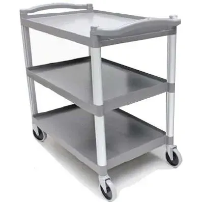 Unica Trolley-3 Tier Black Large  890x540x940mm