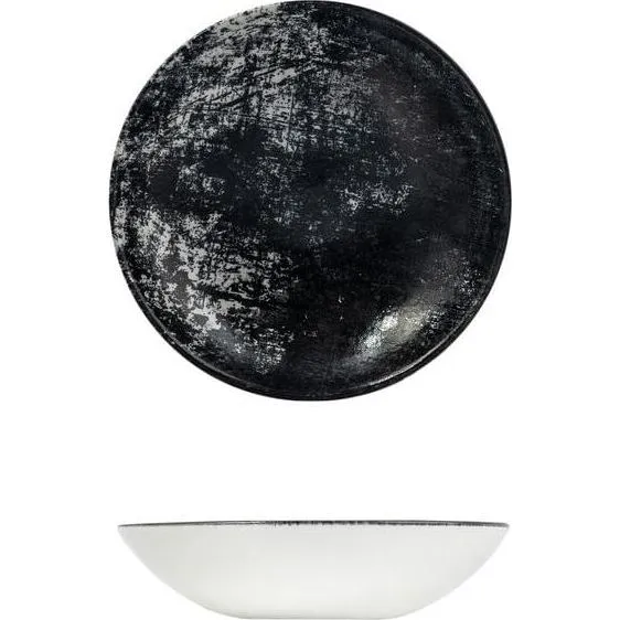 Urban Black Round Coupe Bowl