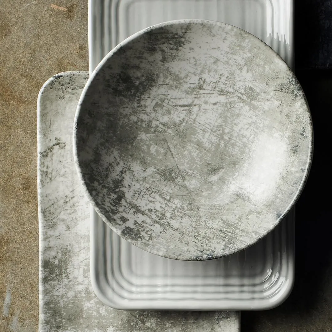 Urban Grey Round Coupe Bowl