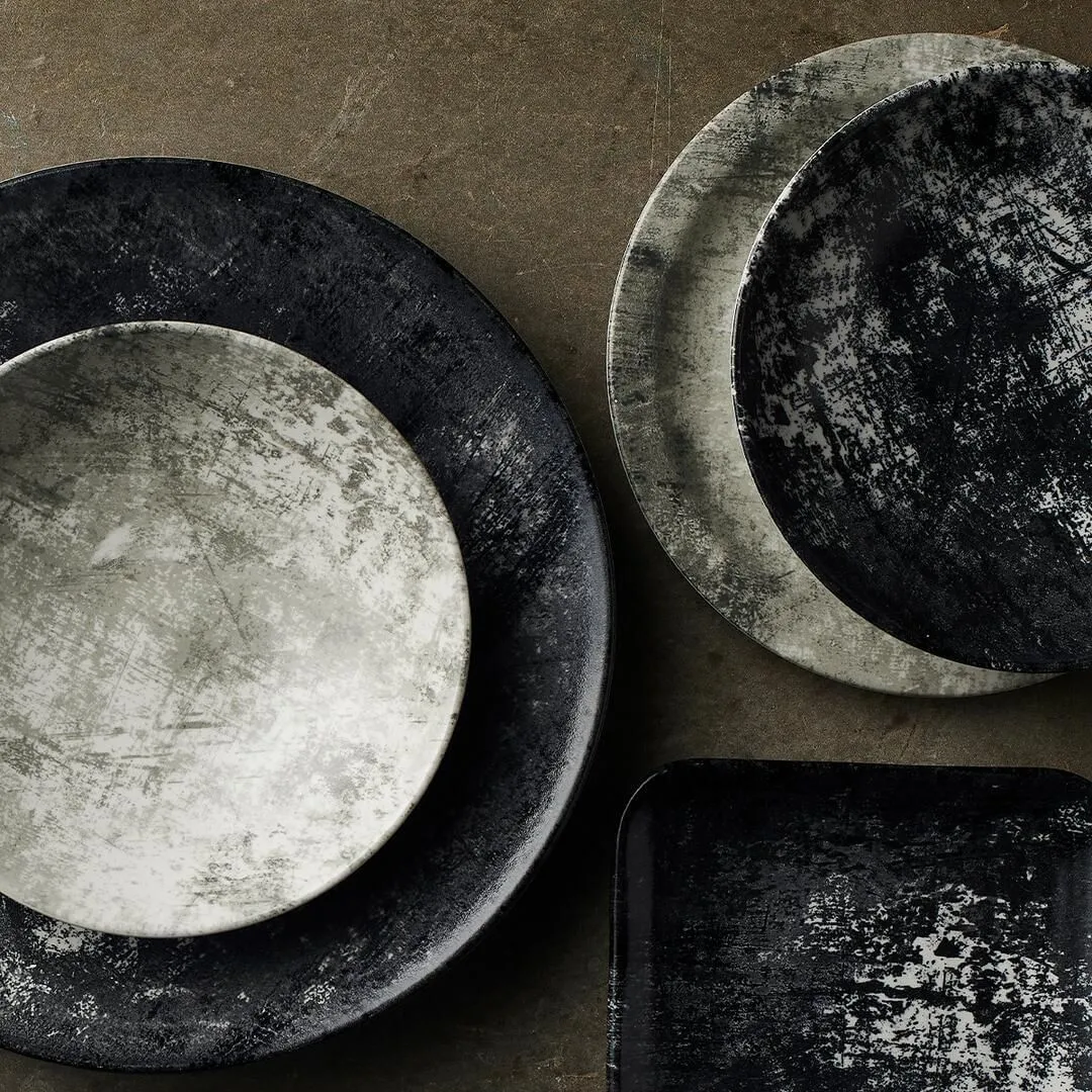 Urban Grey Round Coupe Bowl