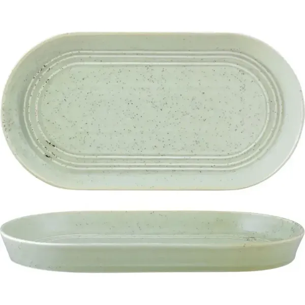 Urban Loft Pistachio Oval Serve Platter 310x165mm
