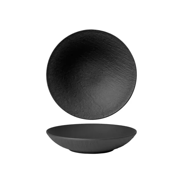 Deep Coupe Plate The Rock Black Shale — 290mm