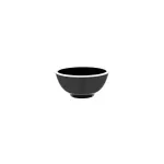Bowl Vintage Round Rim Black/White — 125x65mm 430ml