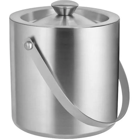 Double Wall Ice Bucket Stainless Steel 2000ml
