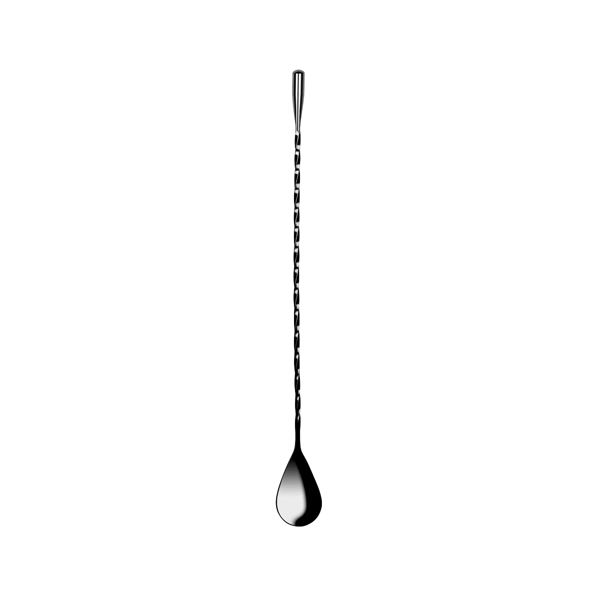 Bar Spoon Teardrop Gunmetal — 300mm