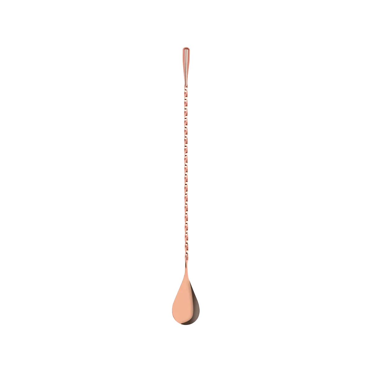 Bar Spoon Teardrop Rose Gold — 300mm